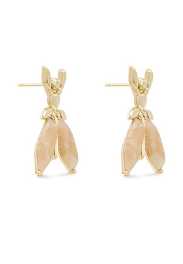 Patrizia Pepe Kolczyki CJ9340/M006-R882 Beżowy. Materiał: metalowe. Kolor: beżowy