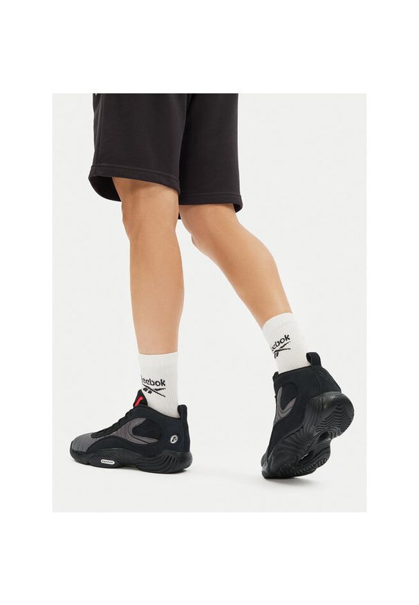 Buty do koszykówki Reebok. Kolor: czarny. Sport: koszykówka