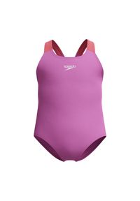 Strój kąpielowy jednoczęściowy dla dziewczynek Speedo Learn To Swim. Kolor: fioletowy