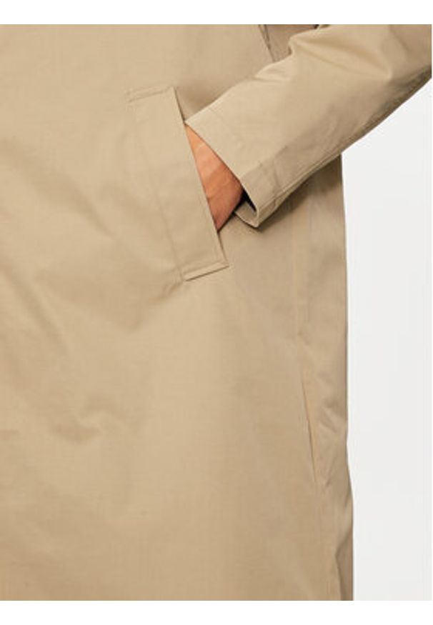 Jack & Jones - Jack&Jones Płaszcz przejściowy Pilo 12260472 Beżowy Regular Fit. Kolor: beżowy. Materiał: syntetyk