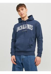 Jack & Jones - Jack&Jones Bluza Josh 12236513 Granatowy Standard Fit. Kolor: niebieski. Materiał: syntetyk