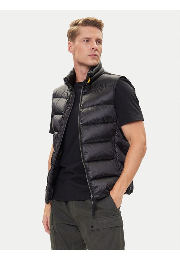 Parajumpers Kamizelka Jeordie 25WMPMPUSX01 Czarny Regular Fit. Kolor: czarny. Materiał: syntetyk