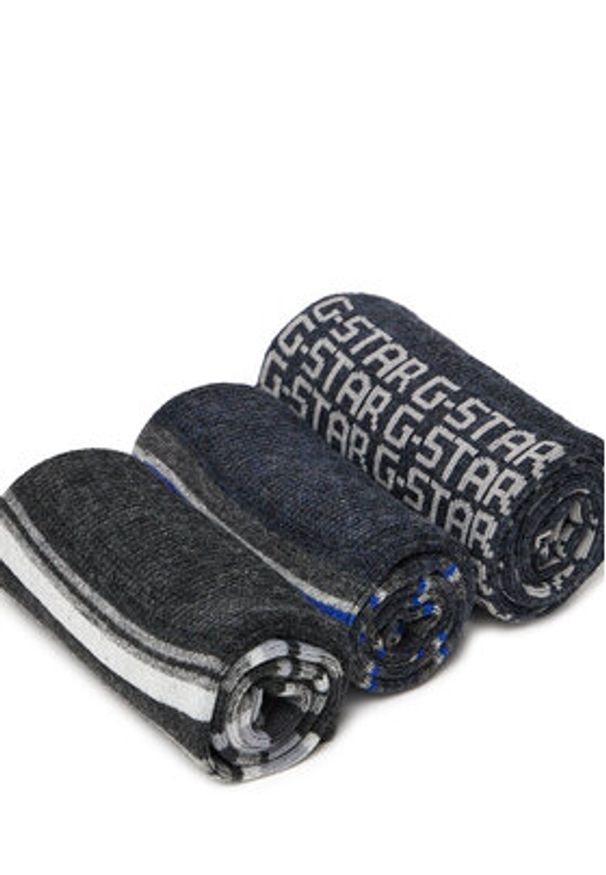 G-Star RAW - G-Star Raw Stopki AS_G-STAR_W_047_SS25 (3-PACK) Czarny. Kolor: czarny. Materiał: materiał, bawełna