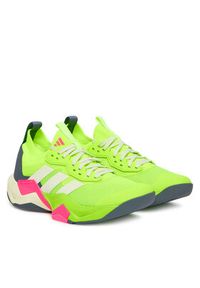 Adidas - adidas Buty na siłownię Rapidmove Adv 2 Trainer JI3904 Żółty. Kolor: żółty. Materiał: materiał. Sport: fitness #3