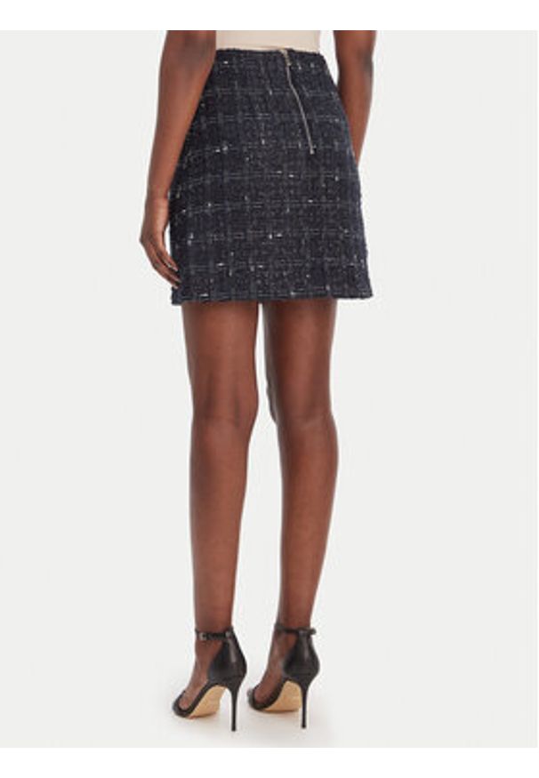 Morgan Spódnica mini 261-JINCA Czarny Slim Fit. Kolor: czarny. Materiał: syntetyk