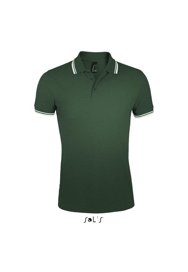 SOL'S - Polo Sol's Pasadena. Typ kołnierza: polo. Kolor: wielokolorowy, szary, pomarańczowy. Styl: elegancki