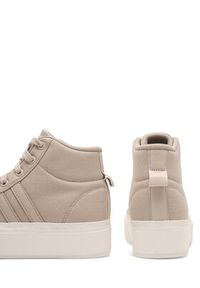 Adidas - adidas Sneakersy BRAVADA 2.0 MID PLATFORM IE2315 Beżowy. Kolor: beżowy. Materiał: materiał. Obcas: na platformie #5