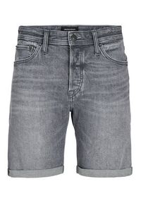 Jack & Jones - Jack&Jones Szorty jeansowe Rick 12269612 Szary Regular Fit. Kolor: szary. Materiał: bawełna #3
