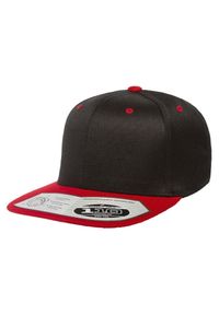 FLEXFIT - 110 Czapka Z Daszkiem Typu Snapback. Kolor: czerwony, czarny, wielokolorowy