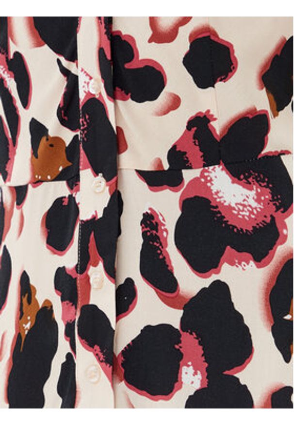 YAS Sukienka letnia Savanna 26035342 Beżowy Regular Fit. Kolor: beżowy. Materiał: wiskoza. Sezon: lato