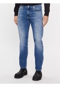 Calvin Klein Jeans Jeansy J30J323685 Niebieski Slim Fit. Kolor: niebieski