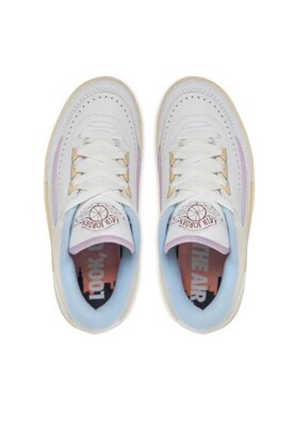 Nike Sneakersy Air Jordan 2 Retro Low DX4401 146 Biały. Kolor: biały. Materiał: skóra. Model: Nike Air Jordan