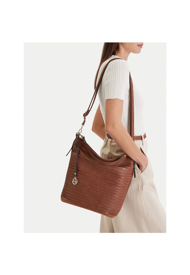 Torebka Lasocki. Kolor: brązowy