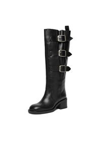 G-Star RAW - G-Star Raw Kozaki EO-GUNES-4772-25 Czarny. Kolor: czarny. Materiał: skóra #2