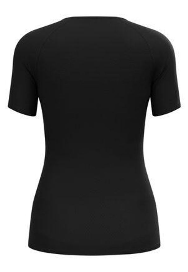 Koszulka termoaktywna damska Odlo Merino PW 140 Seamless BL Top Crew Neck SS. Kolor: czarny