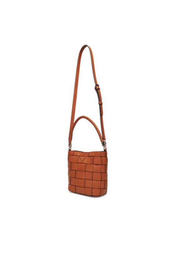 Guess Torebka Maylee HWWG96 61030 Brązowy. Kolor: brązowy. Materiał: skórzane