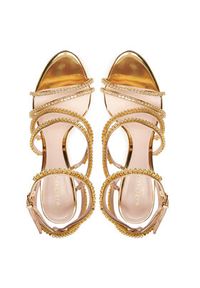 Marciano Guess Sandały 5YGZ30 7368A Złoty. Kolor: złoty. Materiał: skóra