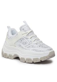 Guess Sneakersy FL82BIE SU12 Biały. Kolor: biały. Materiał: skóra #5
