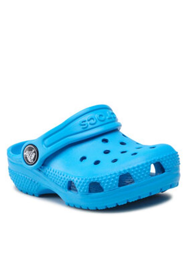 Crocs Klapki Classic Clog T 206990 Niebieski. Kolor: niebieski