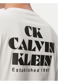 Calvin Klein Jeans T-Shirt Resort Graphic LV04RG802G Biały Regular Fit. Kolor: biały. Materiał: bawełna #7