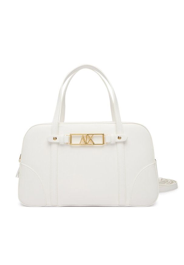 Armani Exchange Torebka XW002610 AF15632 U0011 Biały. Kolor: biały. Materiał: skórzane