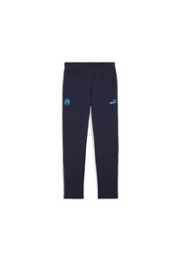 Puma - Spodnie dresowe OM Archive 2023/24. Kolor: niebieski. Materiał: dresówka. Sport: piłka nożna #1