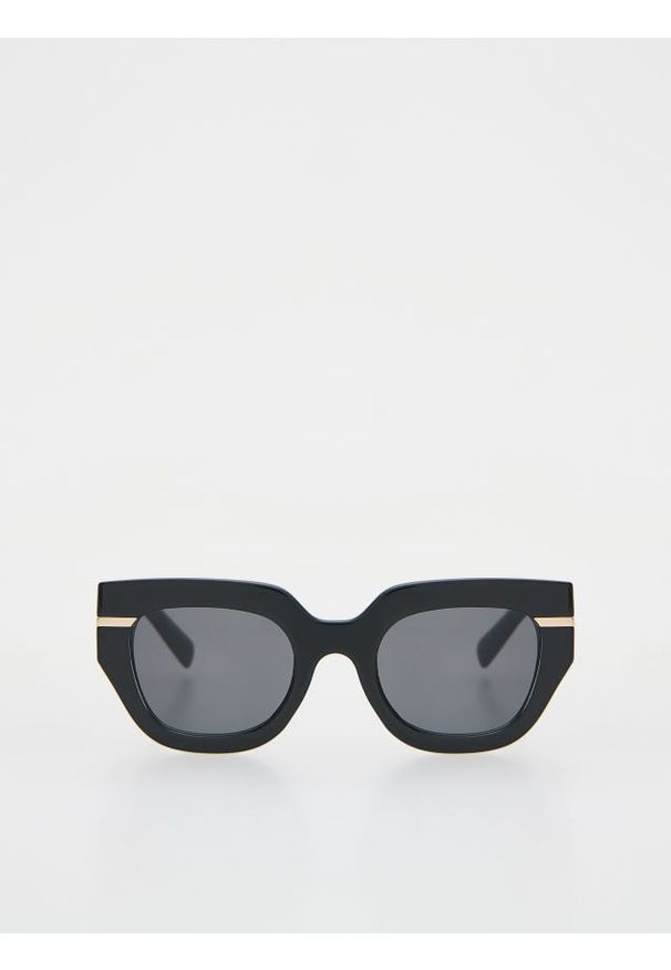 Reserved - Okulary przeciwsłoneczne - czarny. Kolor: czarny