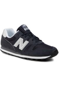 New Balance Sneakersy ML373CC2 Granatowy. Kolor: niebieski. Materiał: skóra, zamsz. Model: New Balance 373