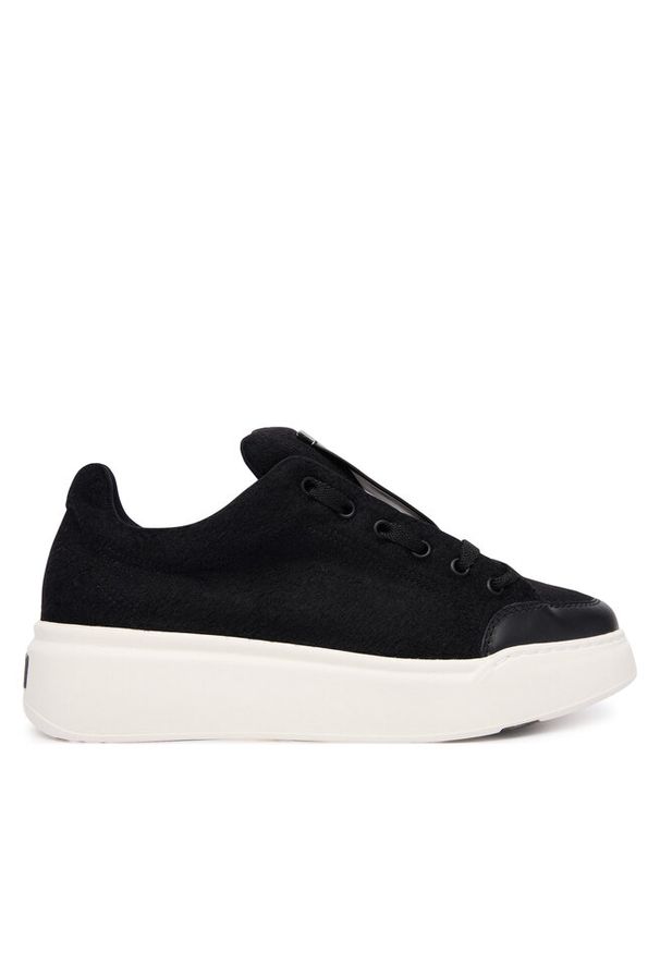 Sneakersy Max Mara. Kolor: brązowy