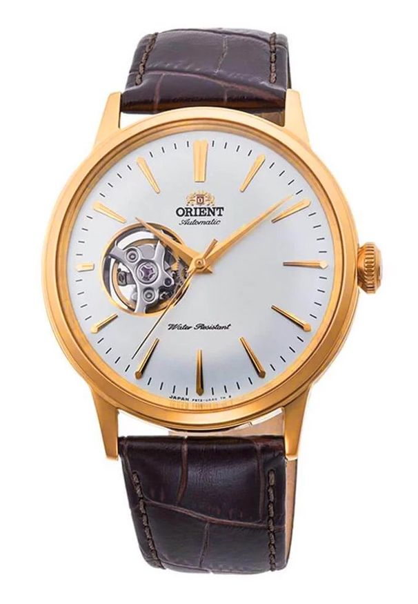 orient - Zegarek Męski ORIENT Automatic Classic RA-AG0003S10B. Rodzaj zegarka: analogowe. Materiał: skóra. Styl: klasyczny, elegancki