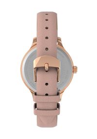 Timex zegarek TW2V23700 Peyton with Floral Markers damski kolor złoty. Kolor: złoty. Materiał: skóra, materiał #3