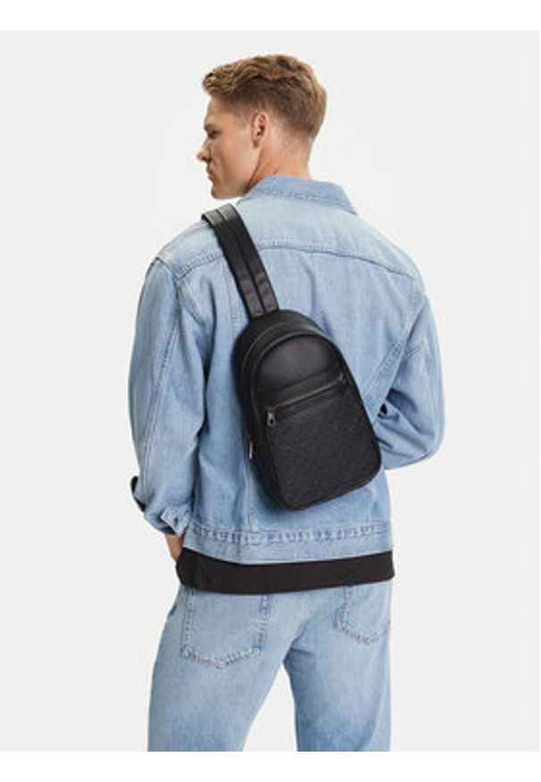 TOMMY HILFIGER - Tommy Hilfiger Plecak AM0AM13578 Czarny. Kolor: czarny. Materiał: skóra