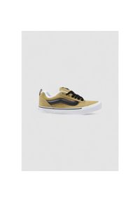 Vans - Obuwie sportowe Mężczyzna VANS Knu Skool. Okazja: na co dzień. Kolor: brązowy. Materiał: skóra. Styl: sportowy