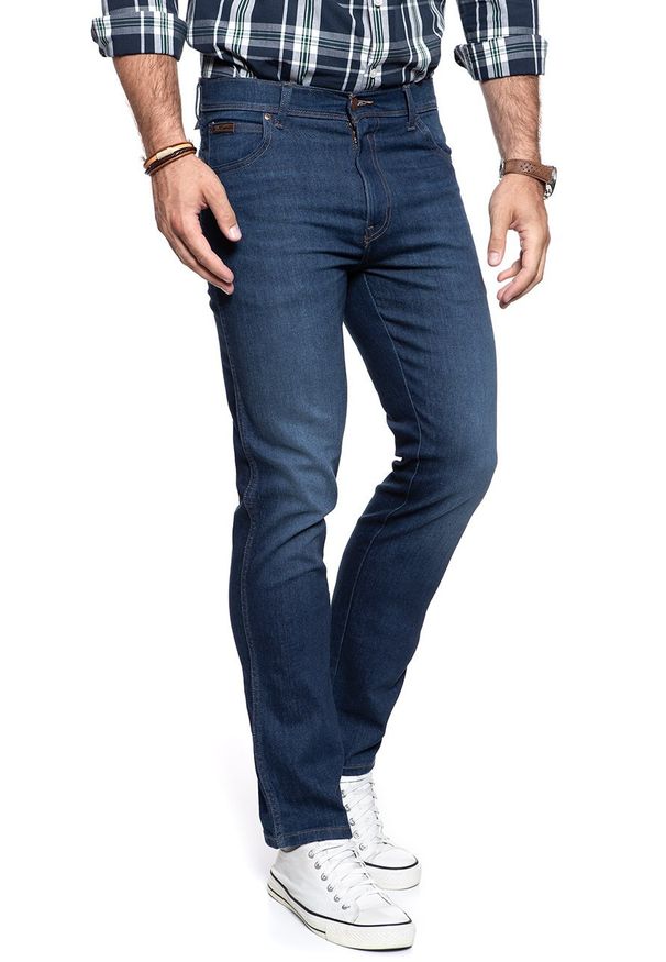 Wrangler - WRANGLER SPODNIE MĘSKIE TEXAS COMFORT ZONE W121Q440P 112126180. Stan: podwyższony