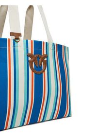 Pinko - PINKO Torebka Shopping Bag Extra PE 25 PLTT 104754 A2G5 Niebieski. Kolor: niebieski #3