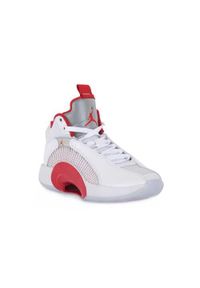 Buty koszykarskie męskie Nike Air Jordan 1 HI. Zapięcie: sznurówki. Kolor: biały. Materiał: guma, materiał, tkanina, syntetyk. Szerokość cholewki: normalna. Model: Nike Air Jordan