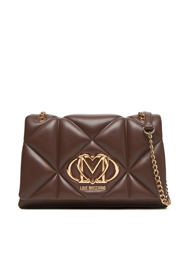 Love Moschino - Torebka LOVE MOSCHINO. Kolor: brązowy