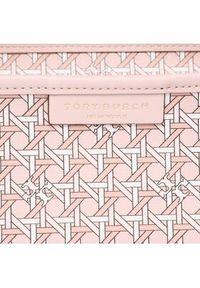 Tory Burch Torebka Basketweave Tote 145634 Różowy. Kolor: różowy. Materiał: skórzane #4