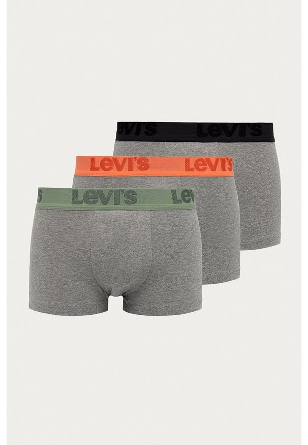 Levi's® - Levi's - Bokserki (3-pack). Kolor: szary