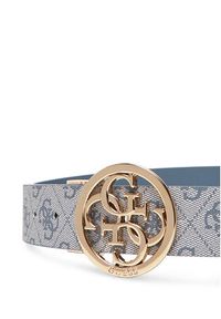 Guess Pasek Damski BW9166 P4235 Niebieski. Kolor: niebieski. Materiał: skóra #4