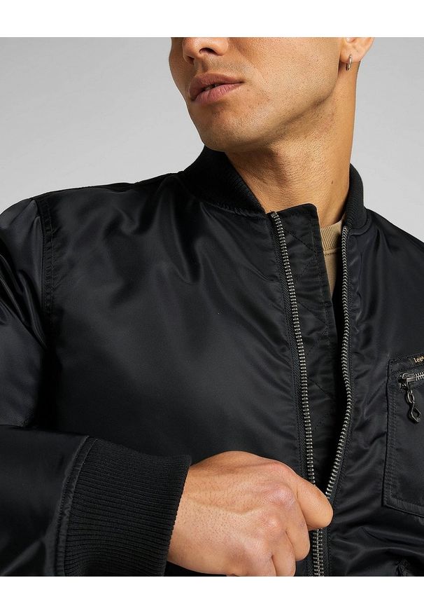 Lee - LEE BOMBER JACKET MĘSKA KURTKA PRZEJŚCIOWA L87GOS01 112321553