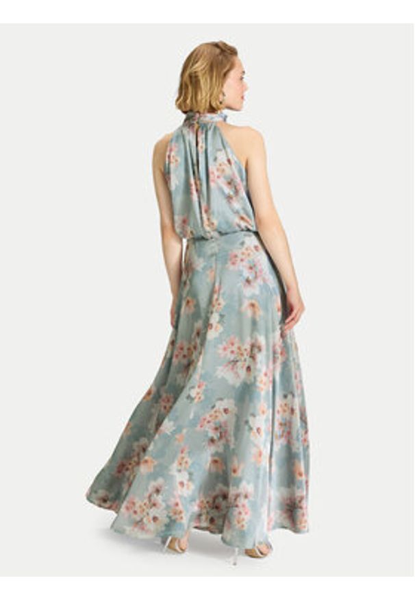 Swing Sukienka wieczorowa 5AK14900 Błękitny Regular Fit. Kolor: niebieski. Materiał: syntetyk. Styl: wizytowy