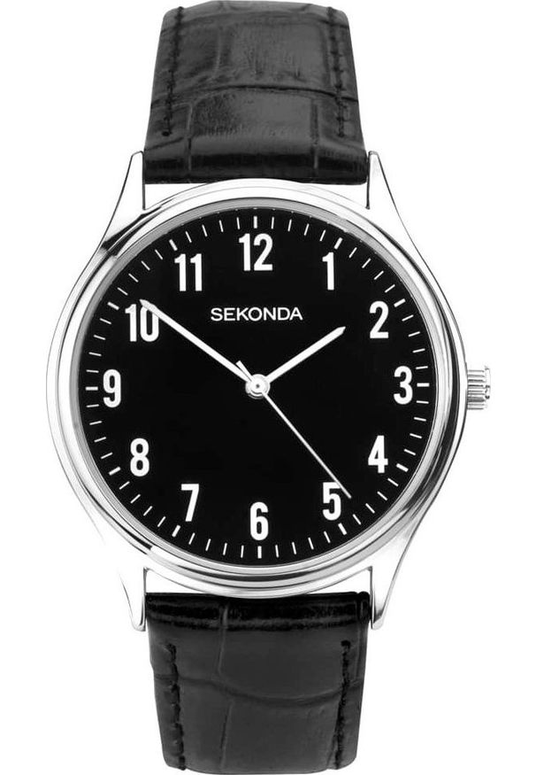 Zegarek Sekonda Zegarek męski Sekonda 1777 czarny. Kolor: czarny