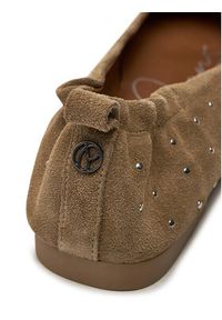 Pepe Jeans Baleriny PLS10420 Beżowy. Kolor: beżowy. Materiał: zamsz, skóra #7