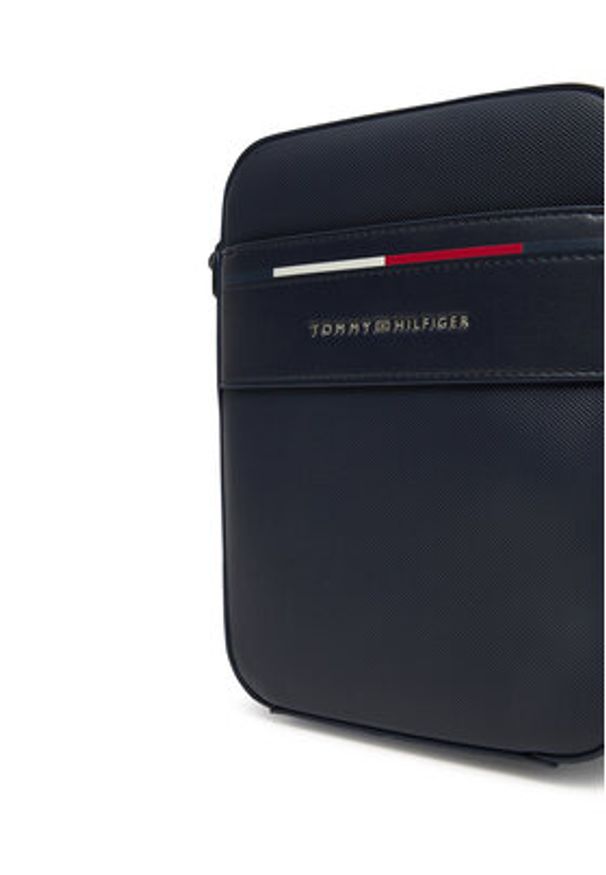 TOMMY HILFIGER - Tommy Hilfiger Saszetka AM0AM13196 Granatowy. Kolor: niebieski. Materiał: skóra