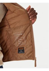 Lacoste Kurtka przejściowa BH2909 Brązowy Regular Fit. Kolor: brązowy