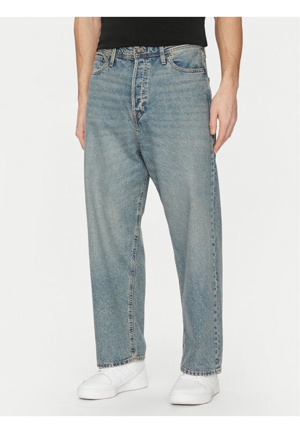 Jack & Jones Jeansy Ron 12270190 Niebieski Baggy Fit. Kolor: niebieski