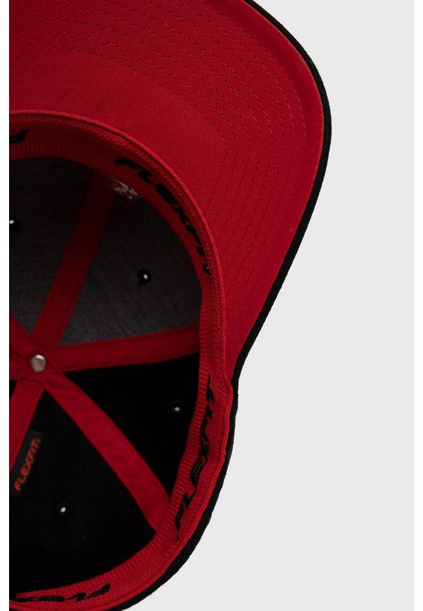 Kangol - Czapka z domieszką wełny. Kolor: czarny. Materiał: wełna