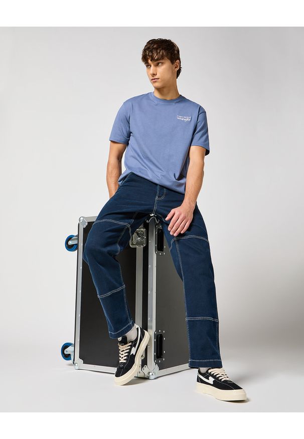 Wrangler - MESKIE SPODNIE WRANGLER CASEY JONES UTILITY MIDNIGHT 112356847