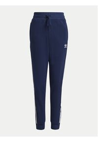 Adidas - adidas Spodnie dresowe Trefoil IY7486 Granatowy Regular Fit. Kolor: niebieski. Materiał: bawełna #6